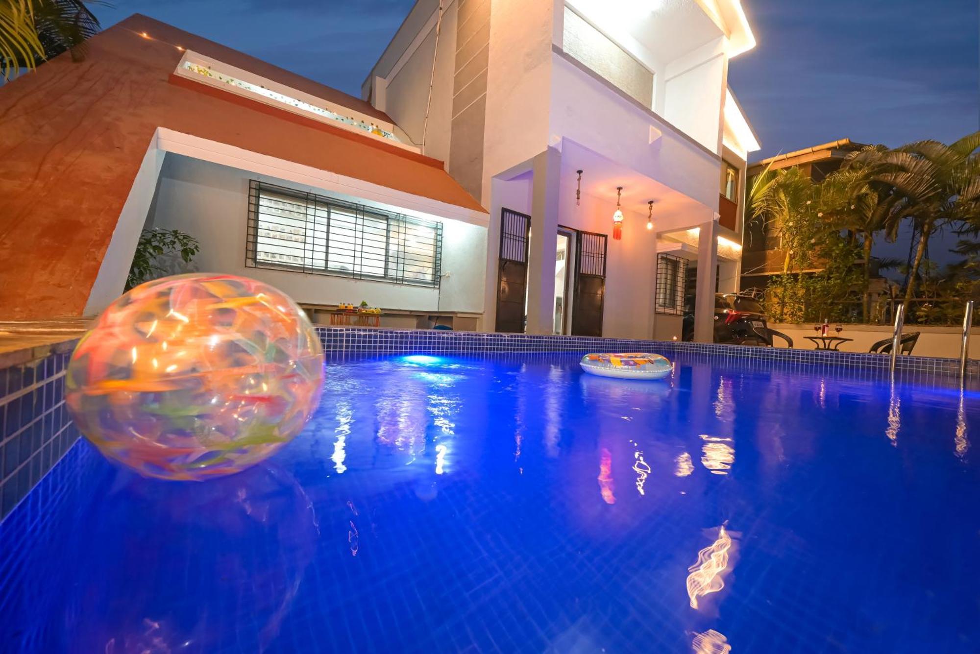 Ll Empyrean Stay II Luxury Ll Celestial Unicorn Villa Ll 3Bhk Ll Ac Ll Private Big Pool Ll Lonavala Exteriér fotografie