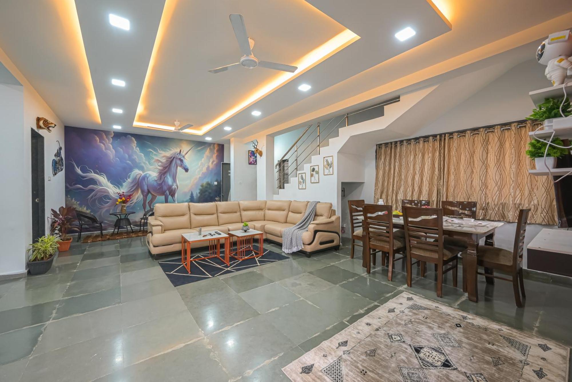 Ll Empyrean Stay II Luxury Ll Celestial Unicorn Villa Ll 3Bhk Ll Ac Ll Private Big Pool Ll Lonavala Exteriér fotografie